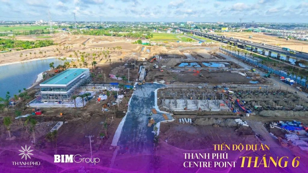 tiên độ thanh phú centre point tháng 6