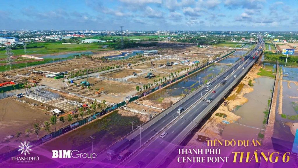 tiên độ thanh phú centre point tháng 6