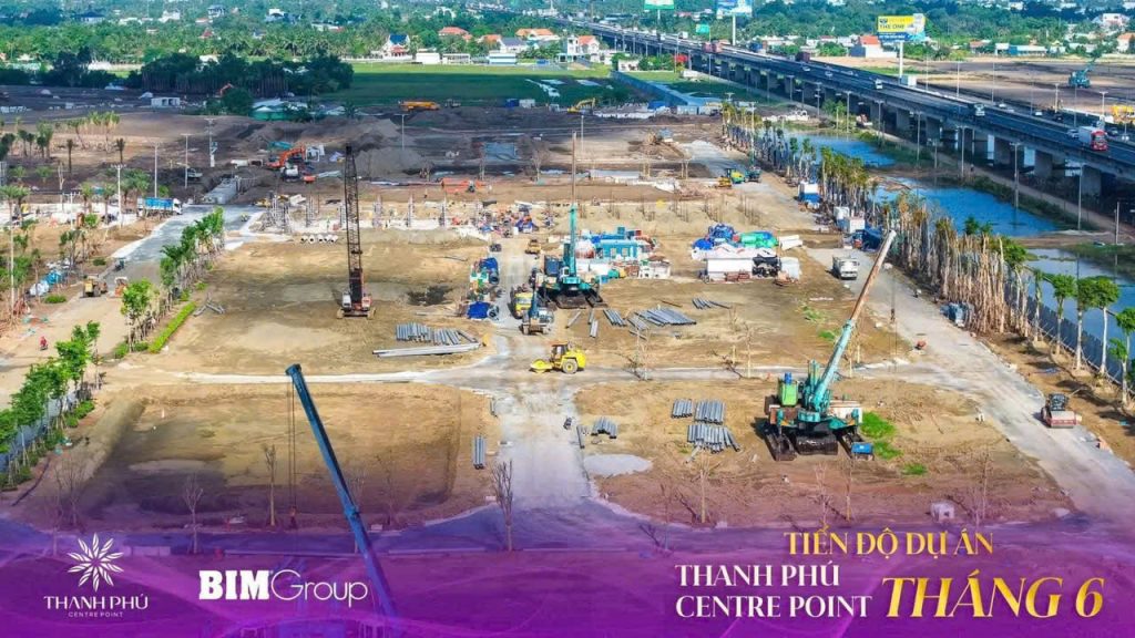 tiên độ thanh phú centre point tháng 6