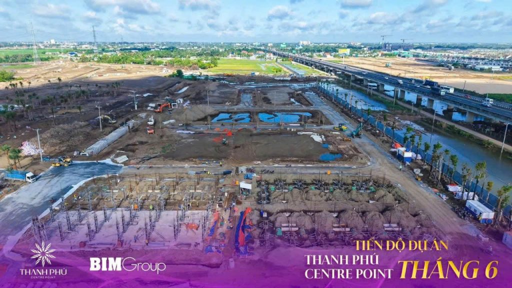 tiên độ thanh phú centre point tháng 6