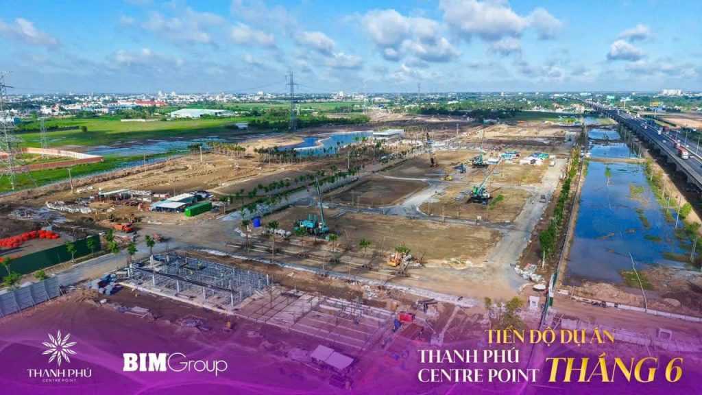 tiên độ thanh phú centre point tháng 6