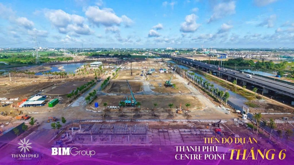 tiên độ thanh phú centre point tháng 6